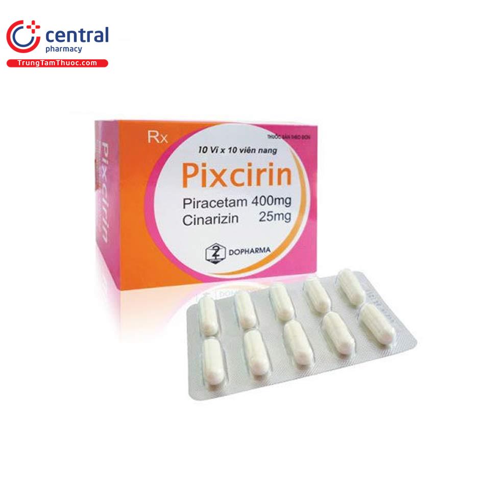 [CHÍNH HÃNG] Thuốc Pixcirin điều trị triệu chứng rối loạn tiền đình