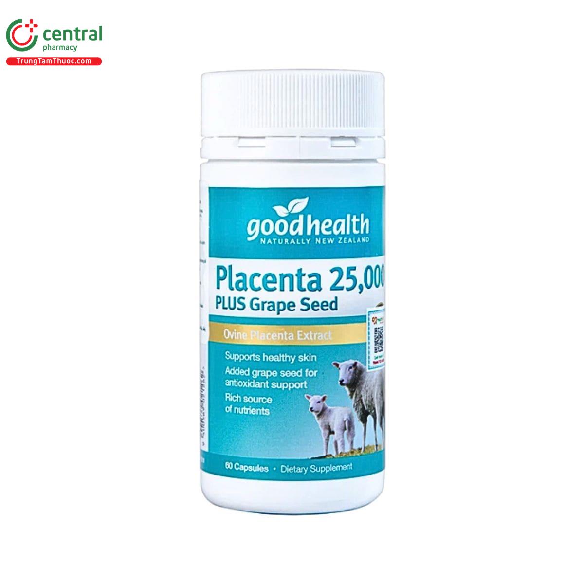 placenta 25000 plus grape seed 1 U8425