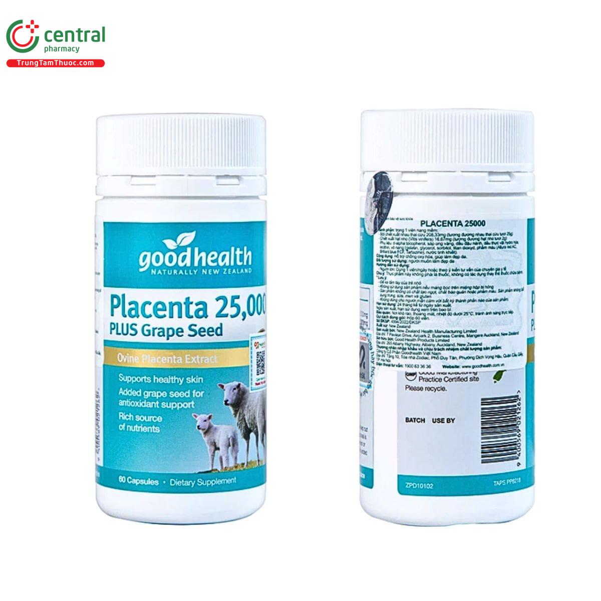 placenta 25000 plus grape seed 5 H3323