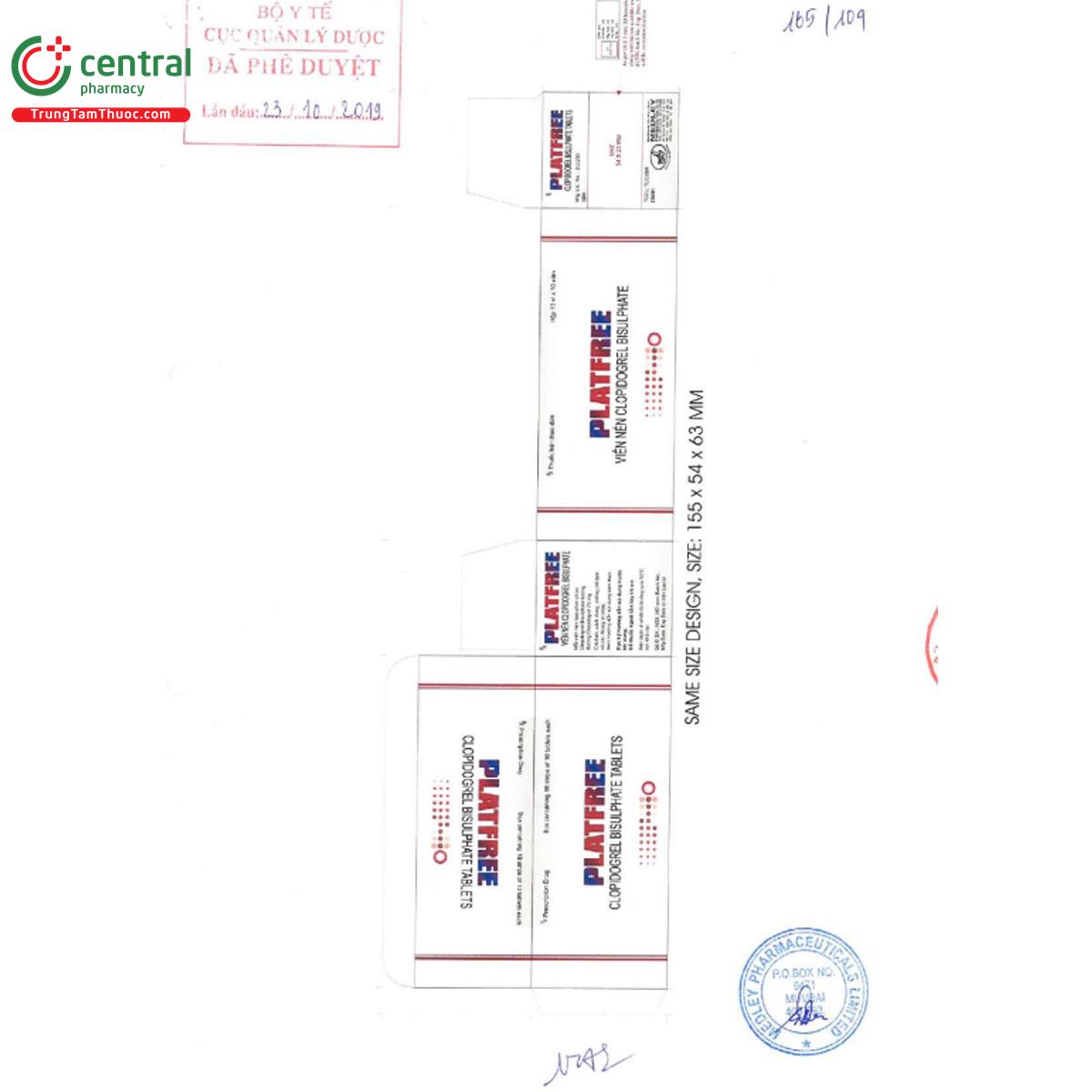 platfree 75mg 3 A0025 platfree 75mg 3 A0025