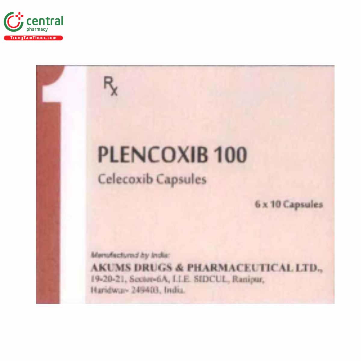 plencoxib 100 B0111 plencoxib 100 B0111