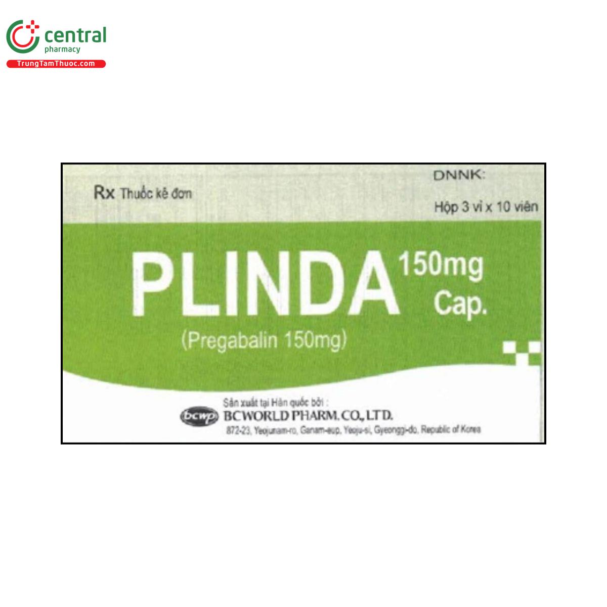 plinda cap 150mg 1 K4838