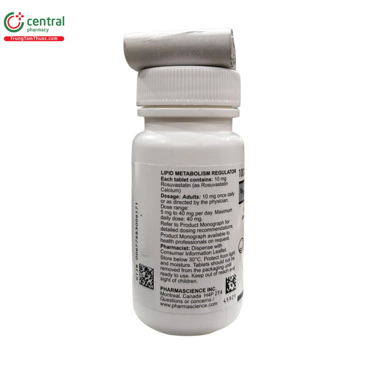 pms rosuvastatin 10mg 5 A0261