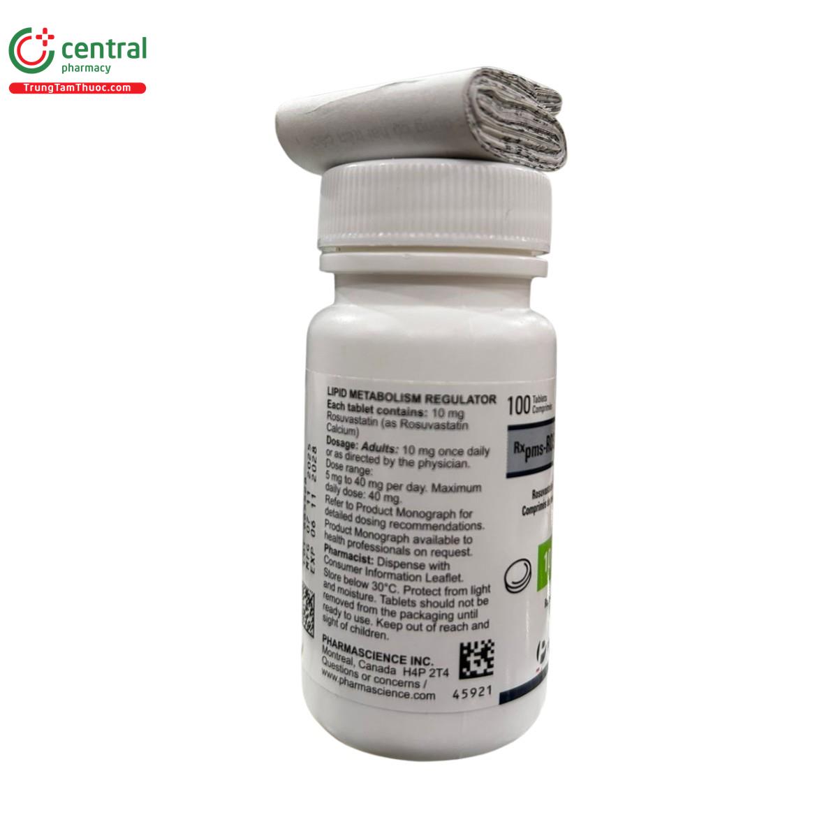 pms rosuvastatin 10mg 7 V8258