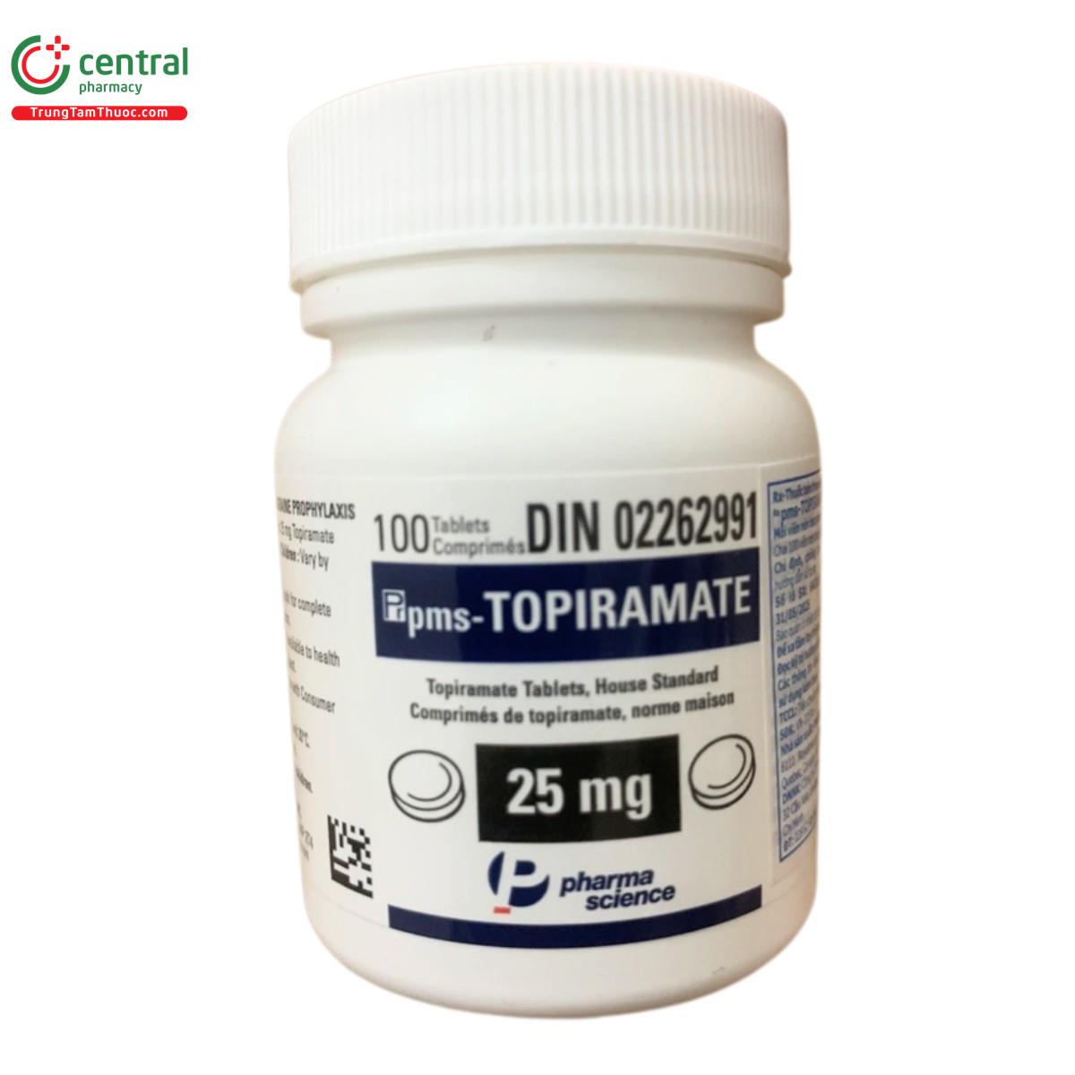 pms topiramate 25mg 1 M5404