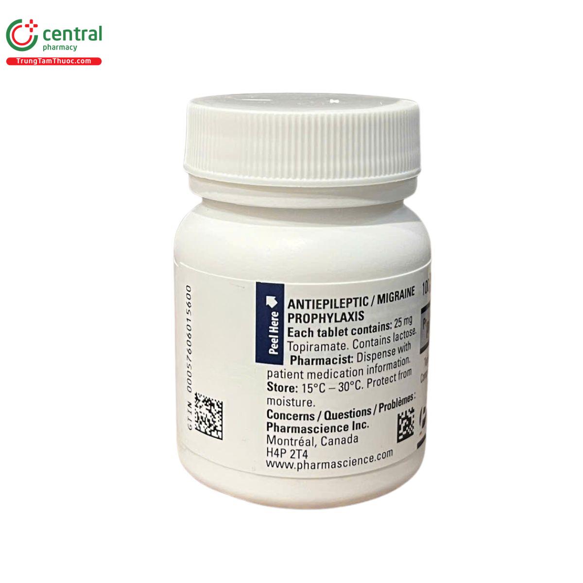 pms topiramate 25mg 2 A0065 pms topiramate 25mg 2 A0065