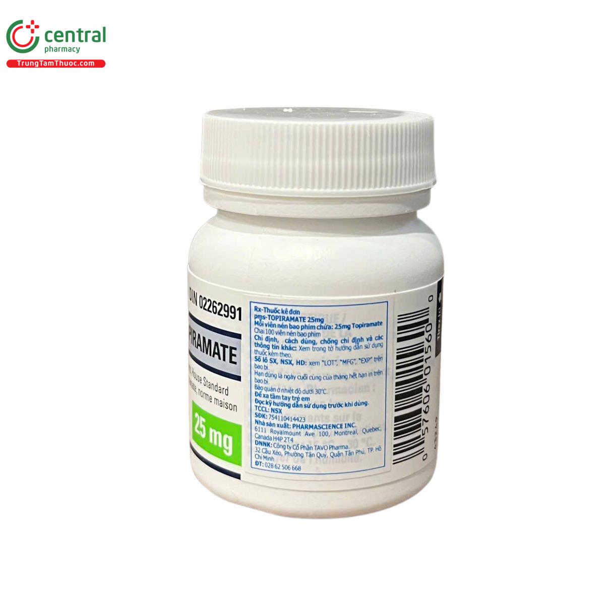 pms topiramate 25mg 3 N5757 pms topiramate 25mg 3 N5757