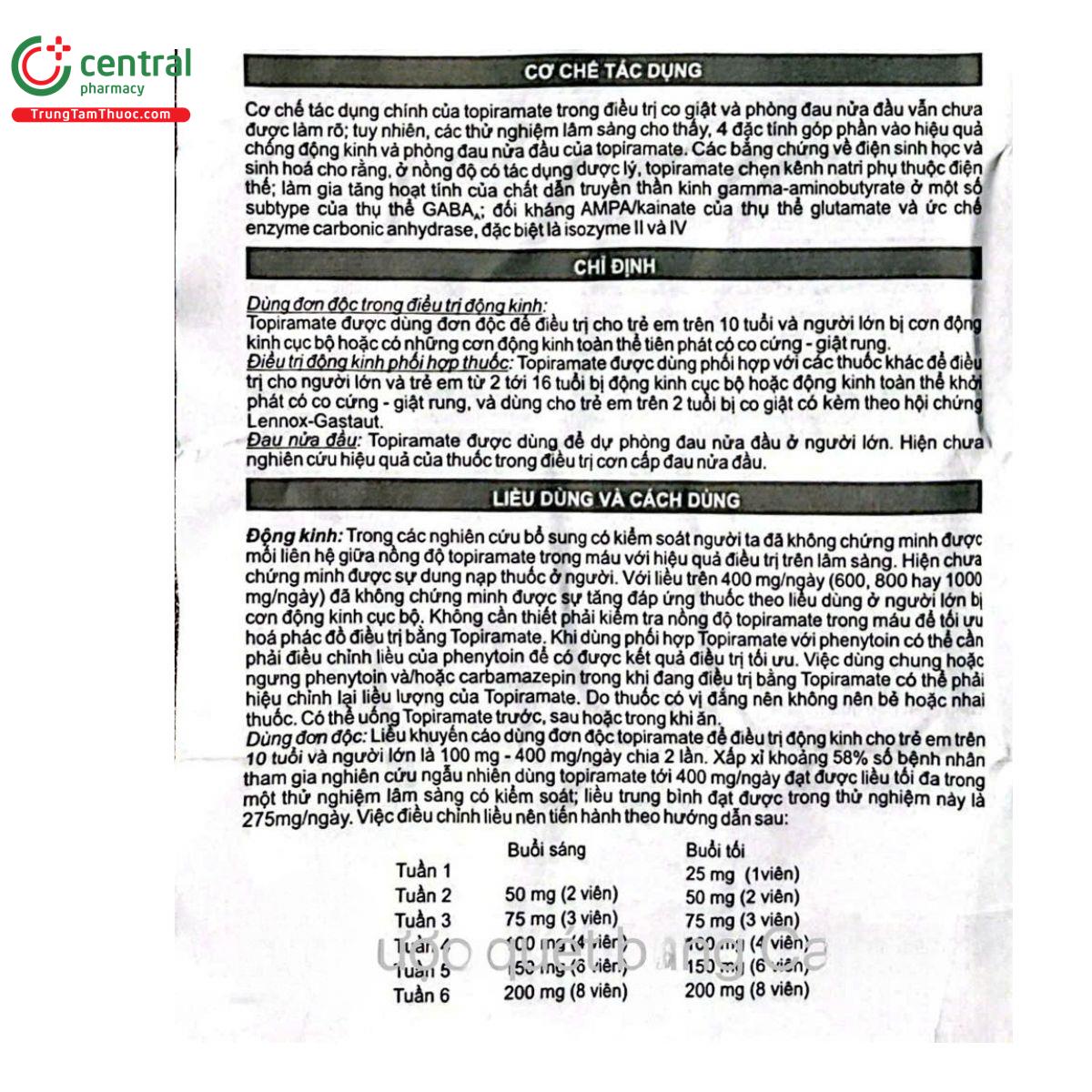 pms topiramate 25mg 5 A0474 pms topiramate 25mg 5 A0474