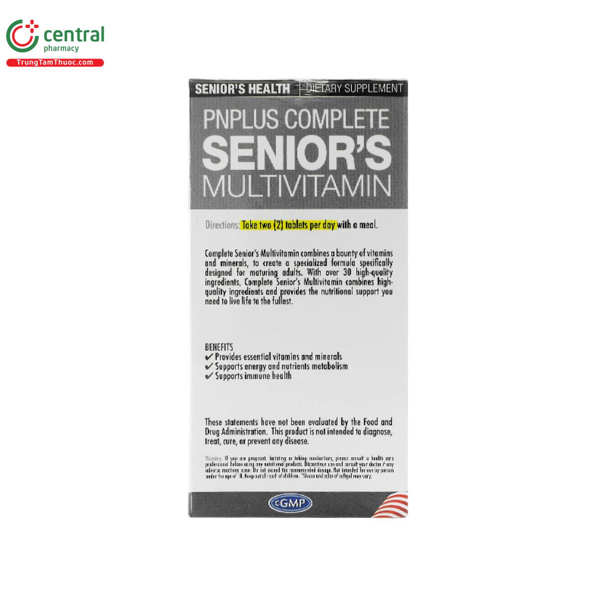 PNPlus Complete Senior's Multivitamin