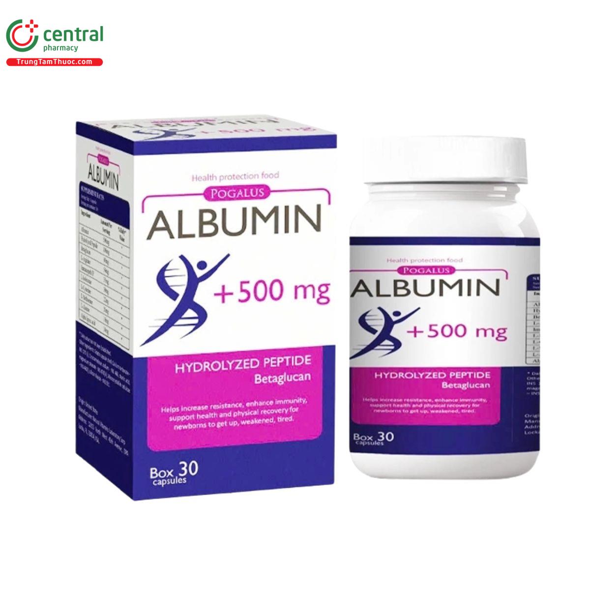 pogalus albumin 500mg 1 D1730 pogalus albumin 500mg 1 D1730