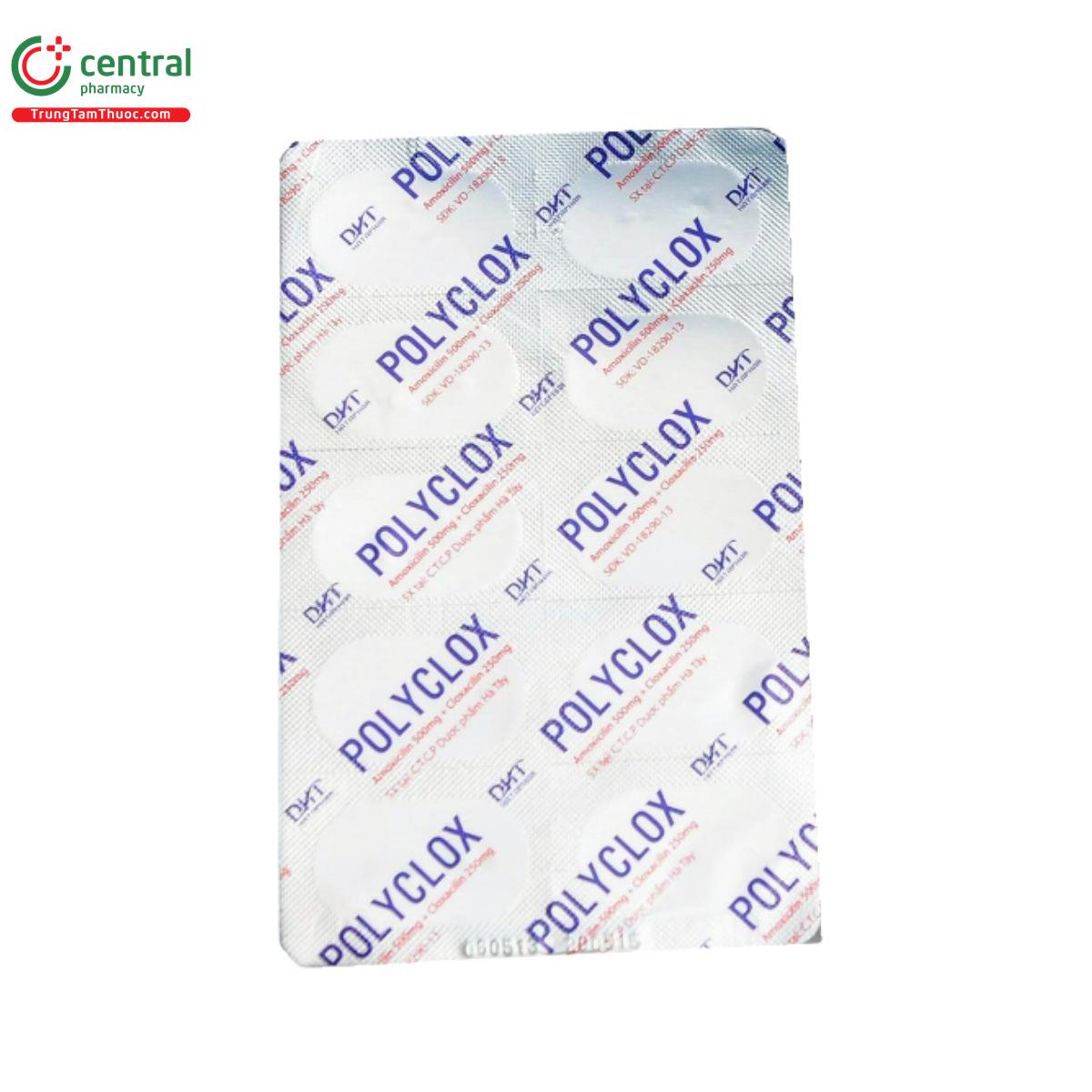 polyclox 750mg 4 C0508