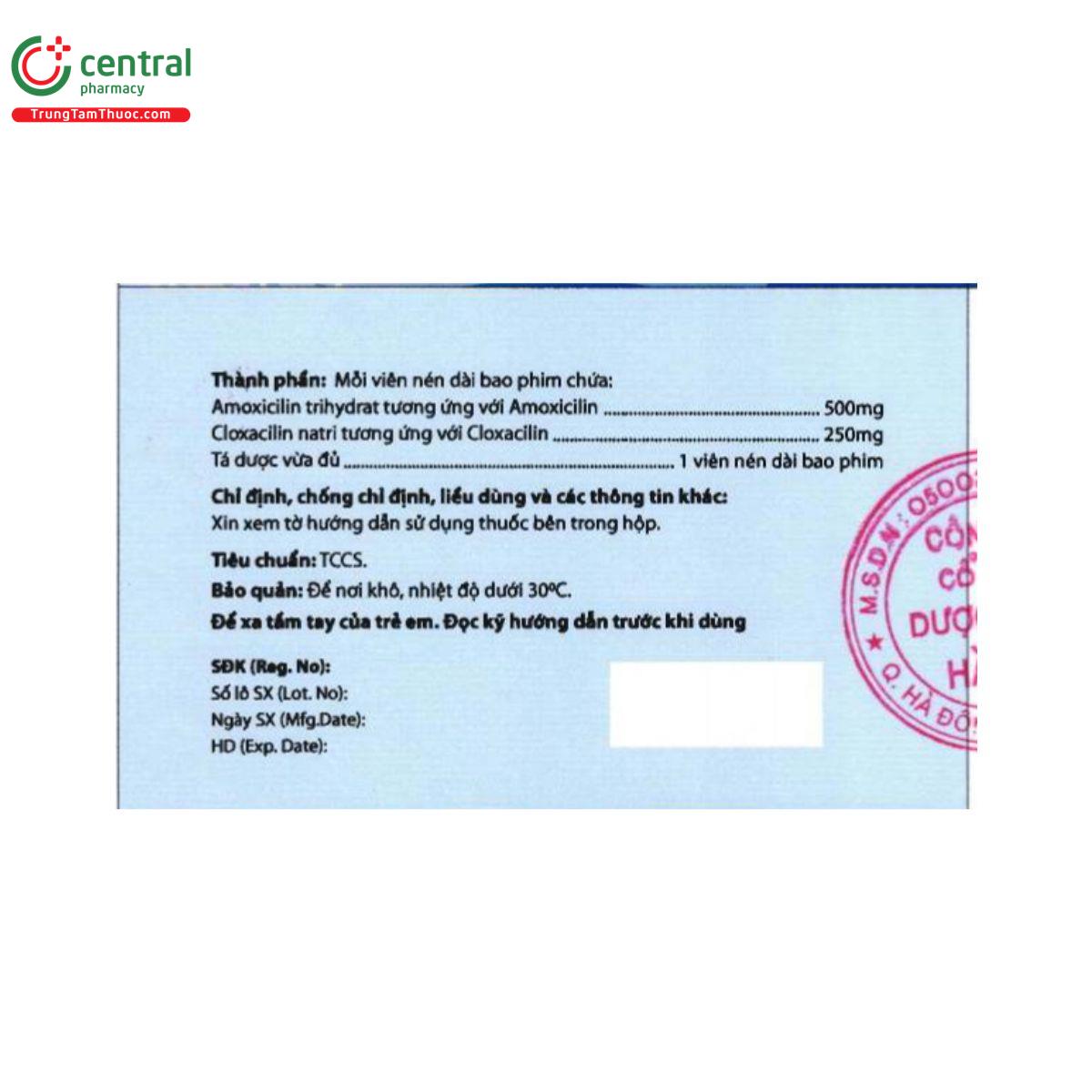 polyclox 750mg 6 P6381