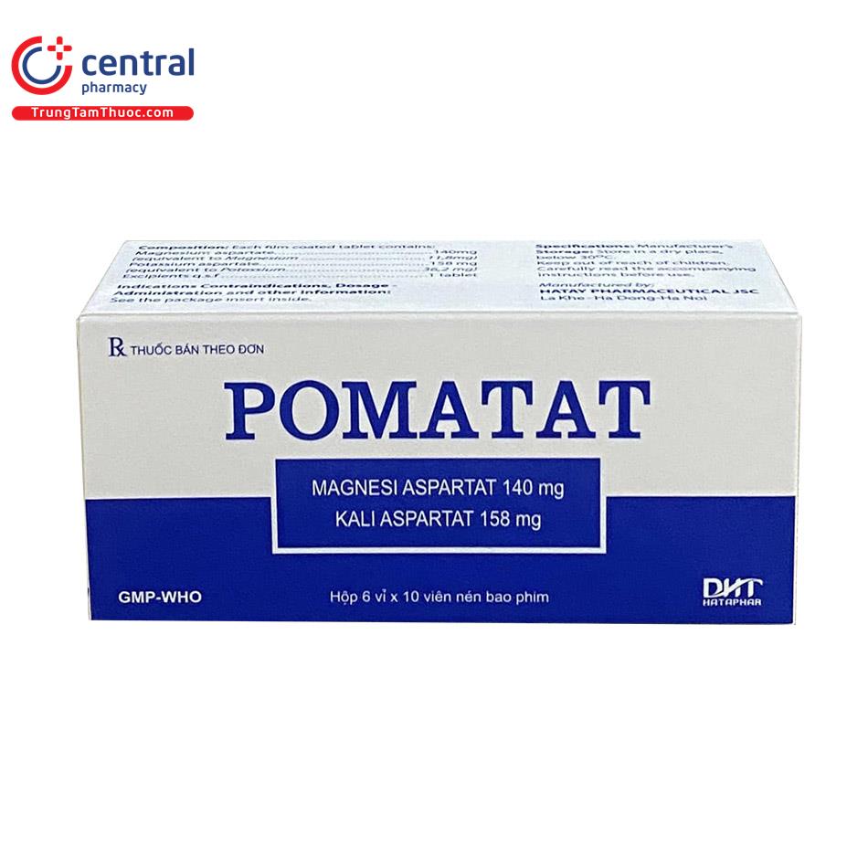 6. Thuốc Pomatat và các nhóm đối tượng đặc biệt