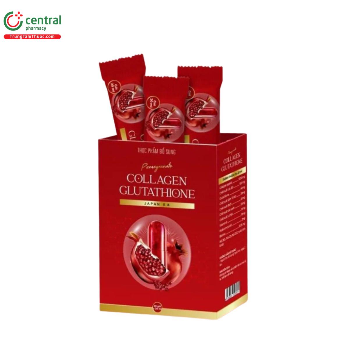 pomegranate collagen glutathione plus 2 U8216