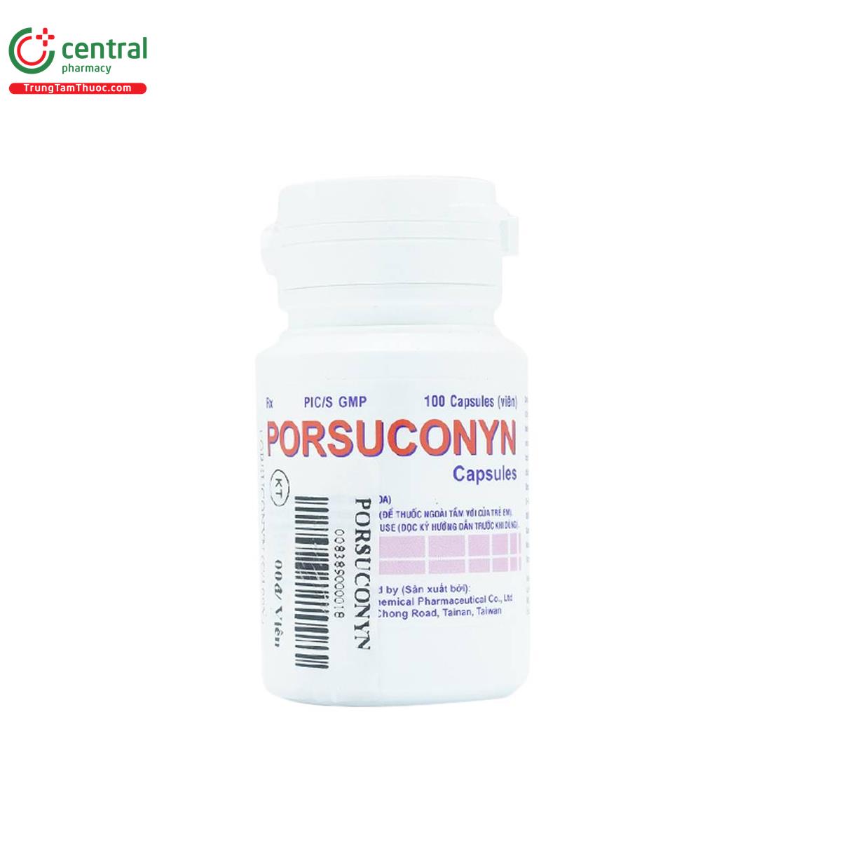 porsuconyn capsules 1 K4233