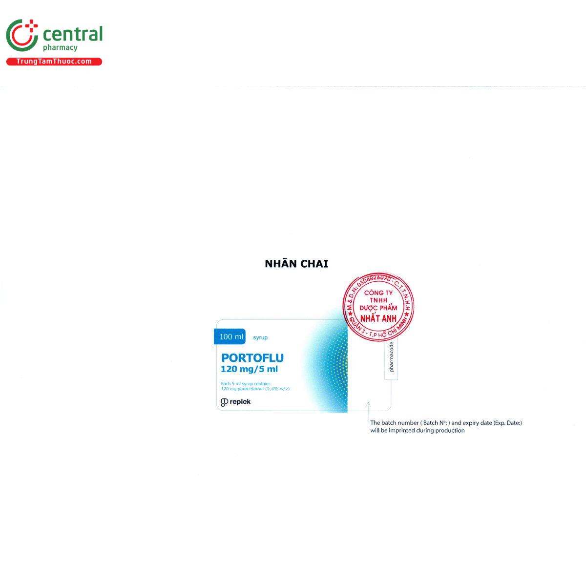 portoflu 120 mg5 ml 1 J4074