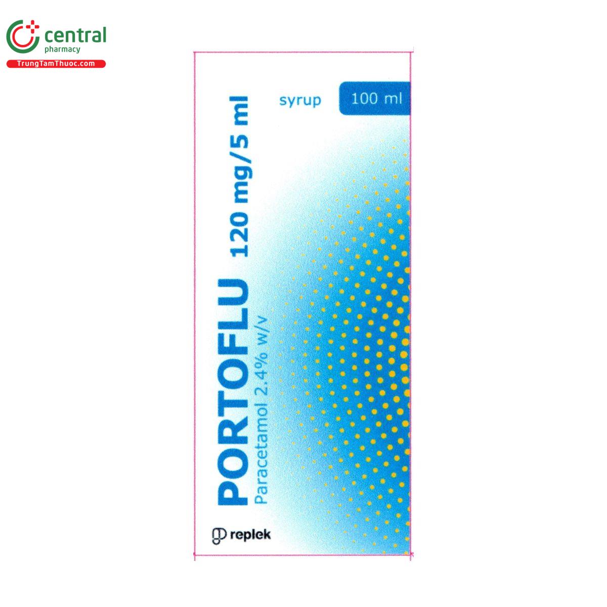 portoflu 120 mg5 ml 6 I3600