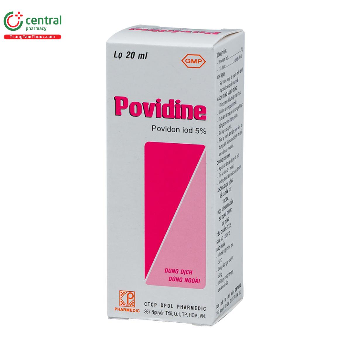 povidine 5 pharmedic 2 G2163 povidine 5 pharmedic 2 G2163