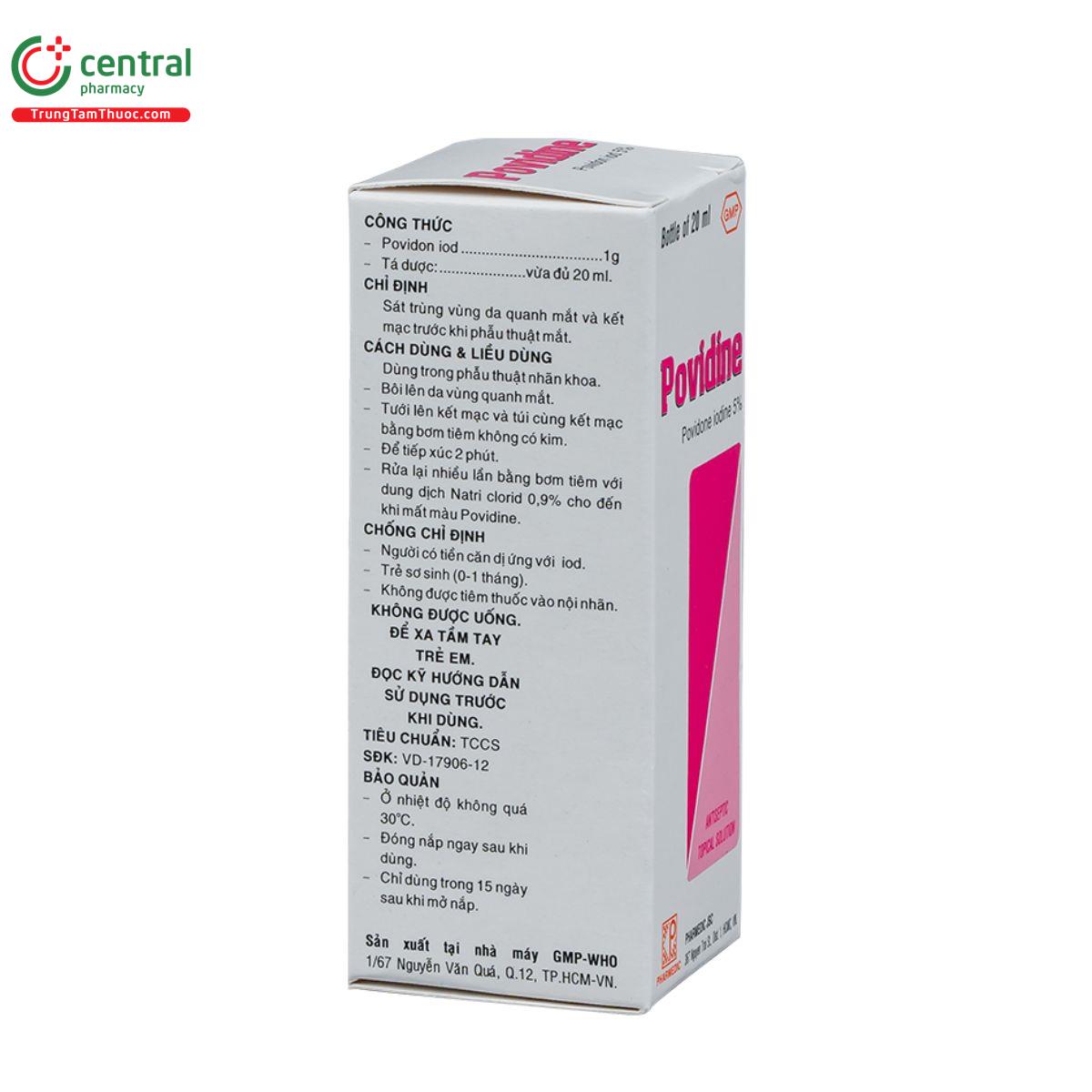 povidine 5 pharmedic 3 F2185 povidine 5 pharmedic 3 F2185