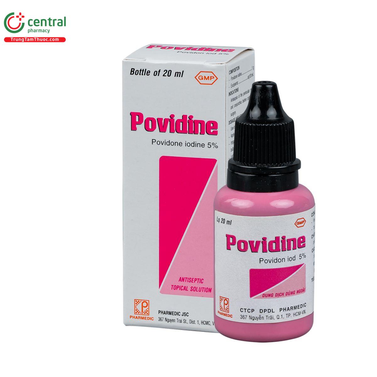 povidine 5 pharmedic 8 E1680 povidine 5 pharmedic 8 E1680