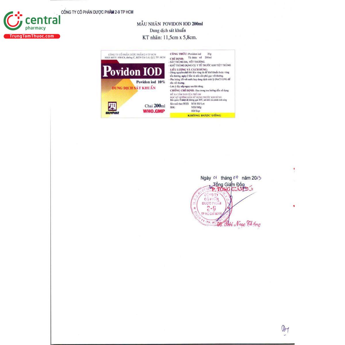 povidon iod 10 nadyphar 10 S7344 povidon iod 10 nadyphar 10 S7344