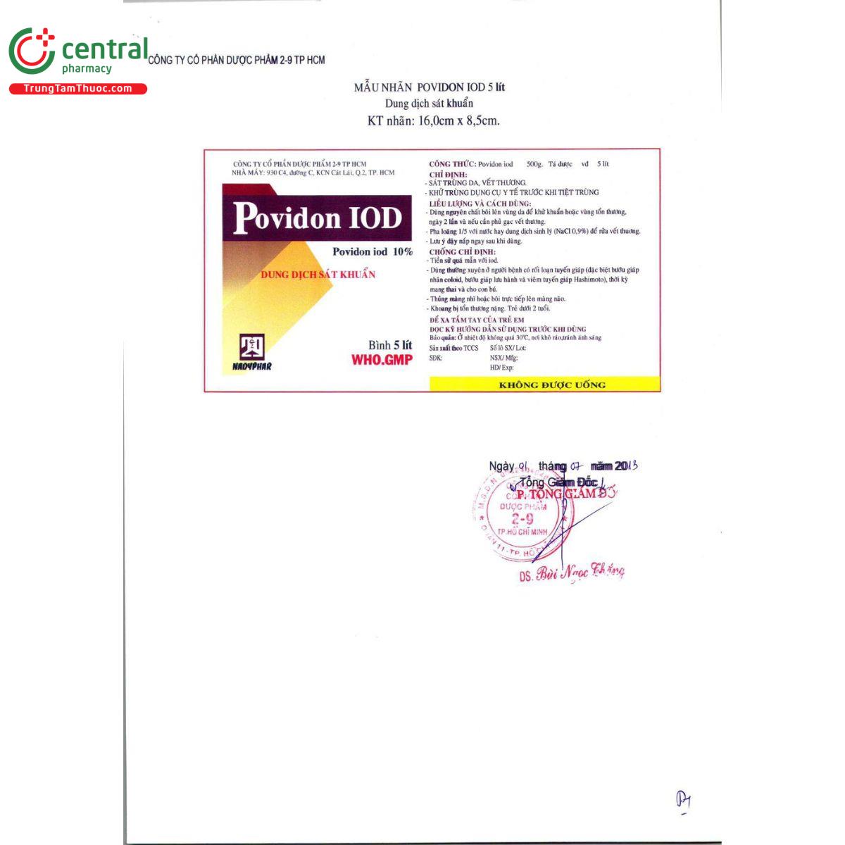 povidon iod 10 nadyphar 11 H3158 povidon iod 10 nadyphar 11 H3158