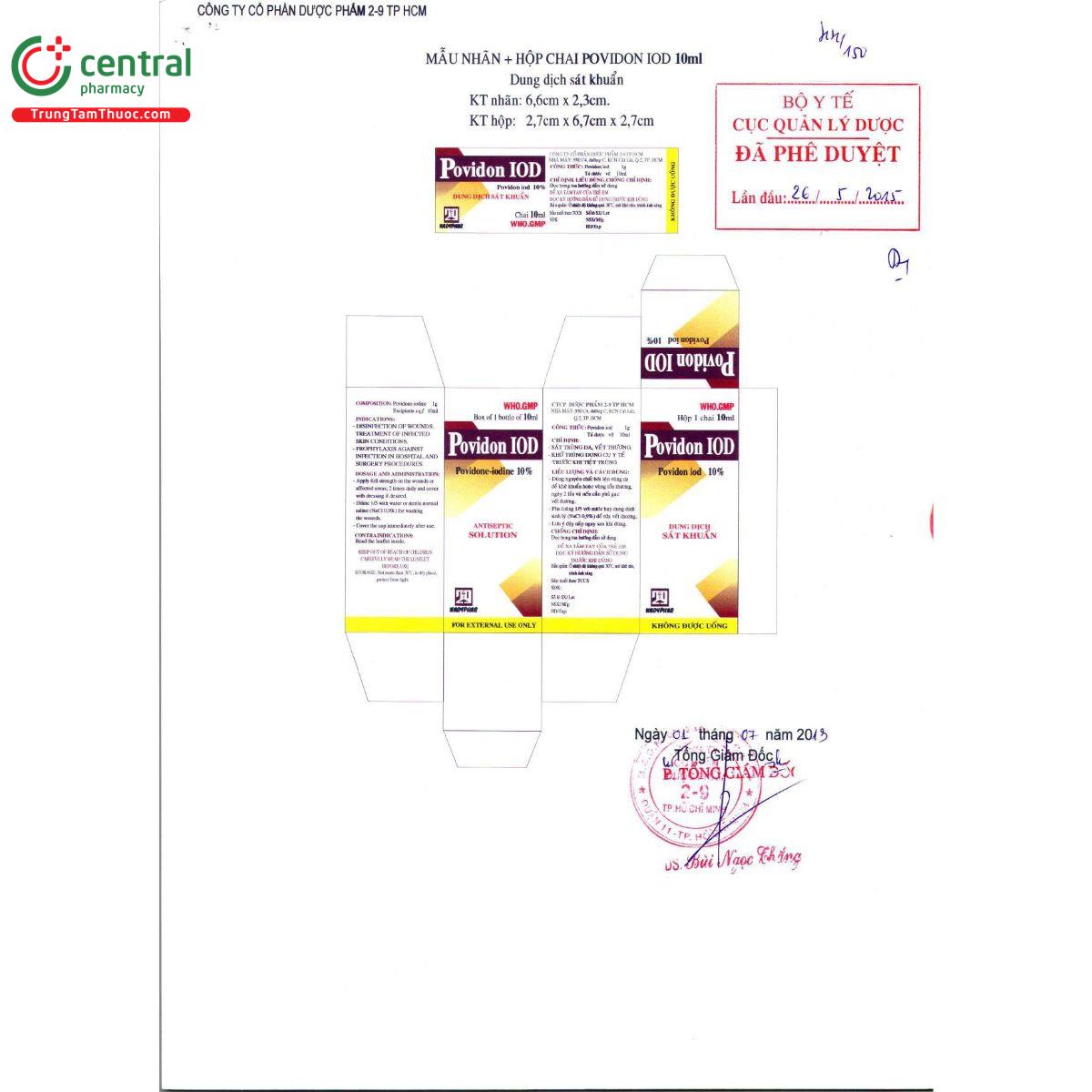 povidon iod 10 nadyphar 6 H2653 povidon iod 10 nadyphar 6 H2653