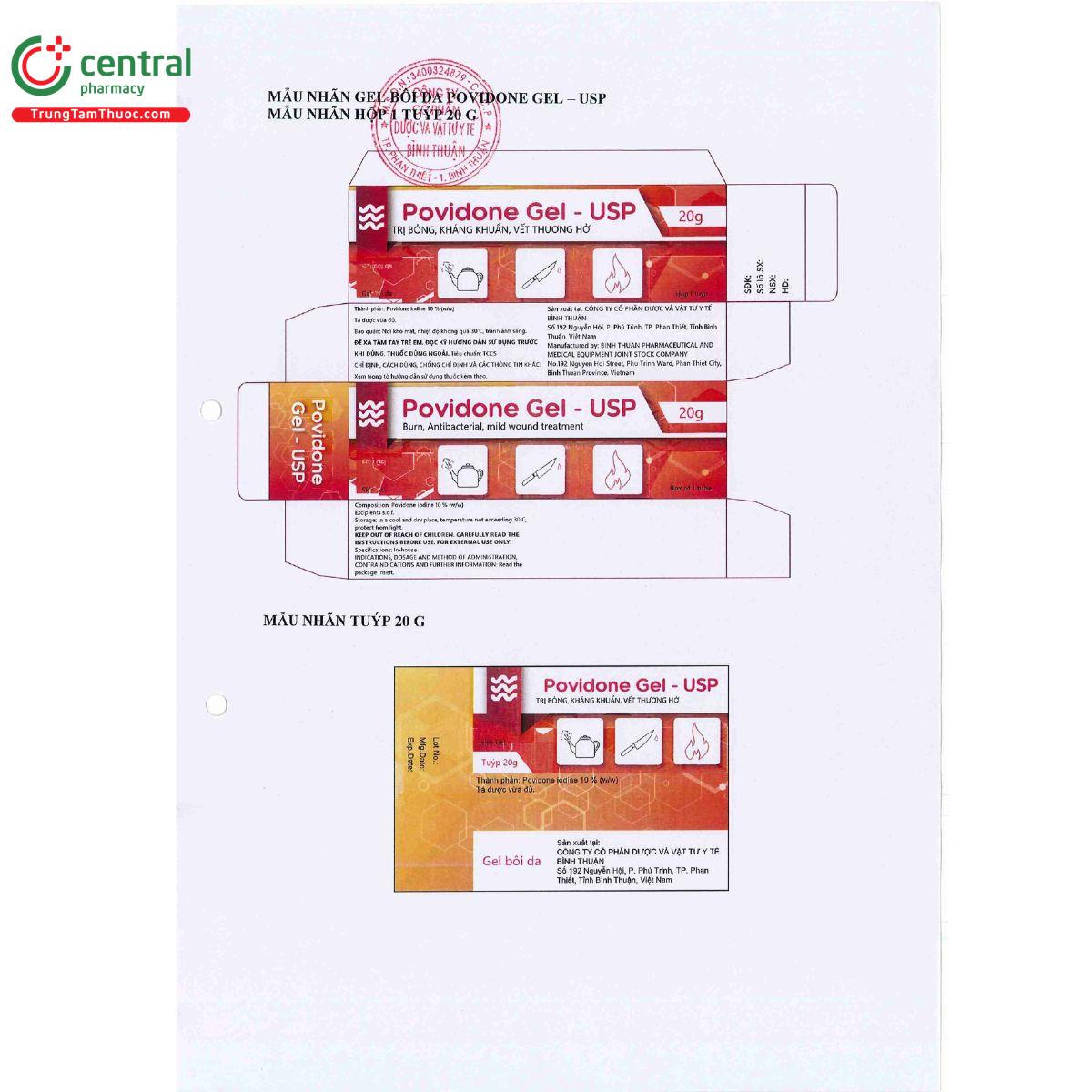 povidone gel usp 3 T7237