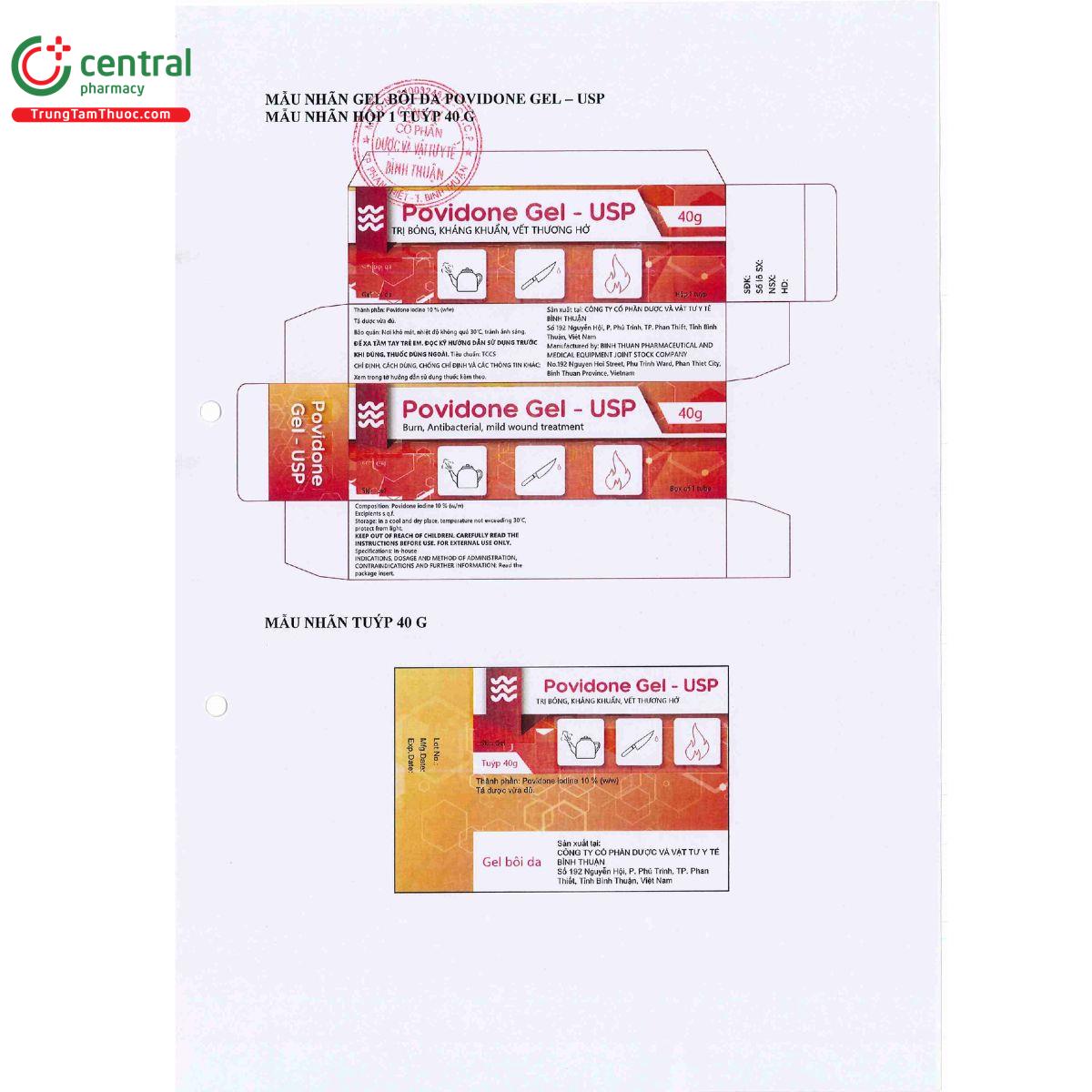 povidone gel usp 4 K4043