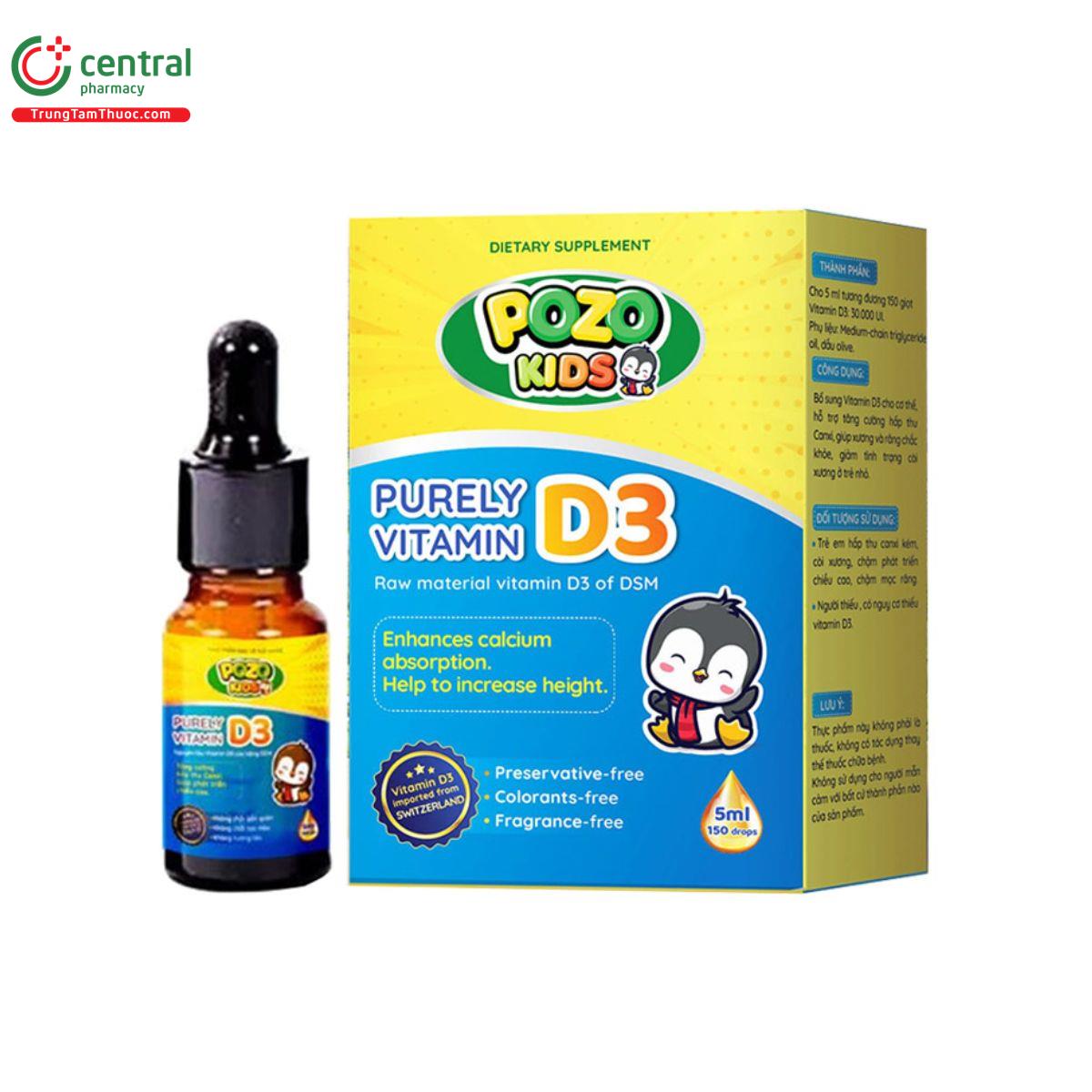 pozokids purely vitamin d3 U8143