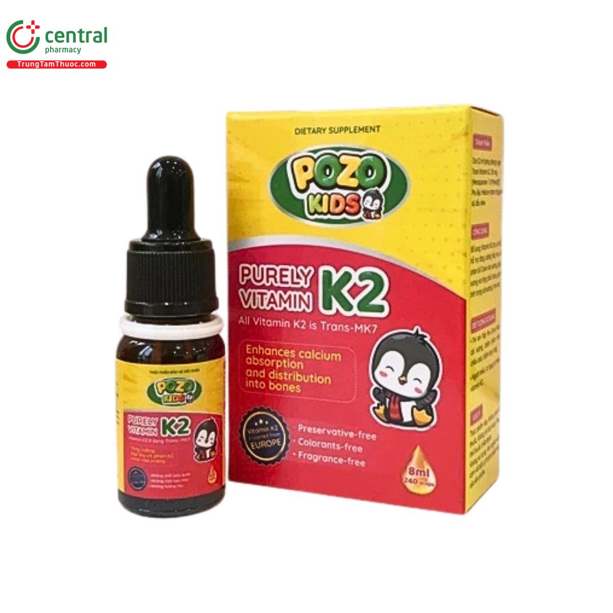 pozokids purely vitamin k2 2 K4716