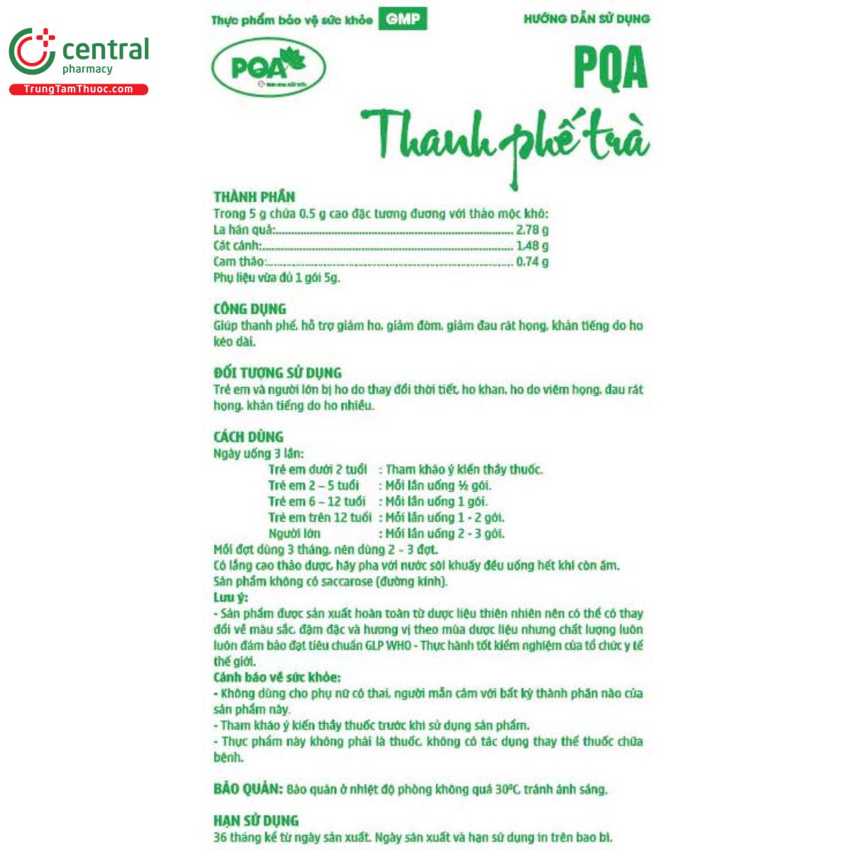 pqa thanh phe tra 1 U8030 pqa thanh phe tra 1 U8030