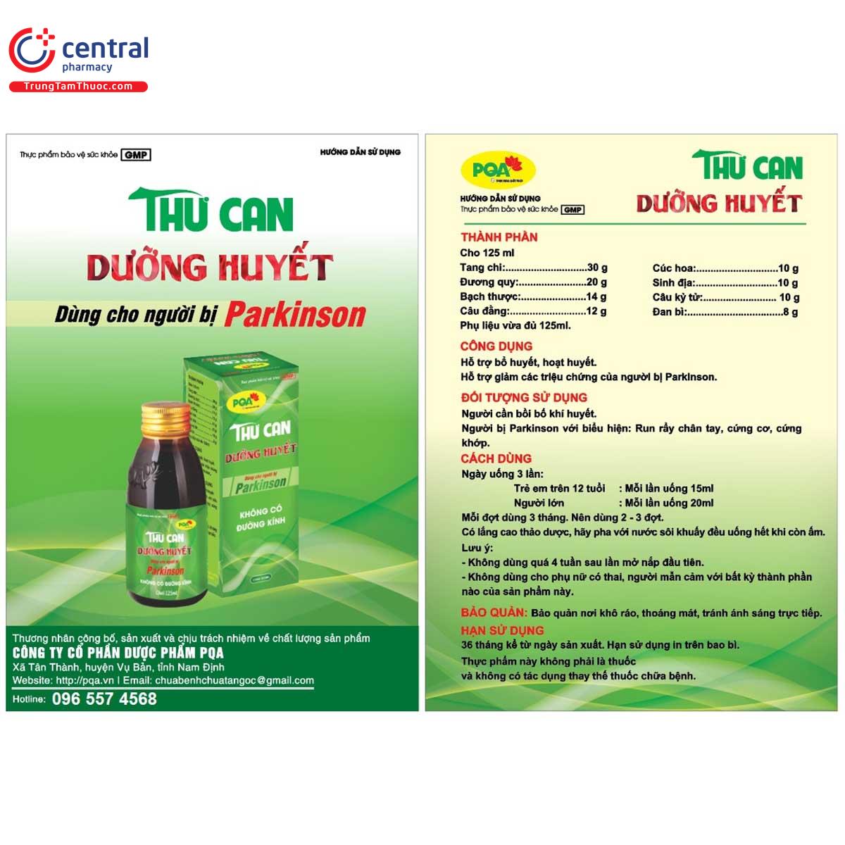 pqa thu can duong huyet 125ml 6 B0422