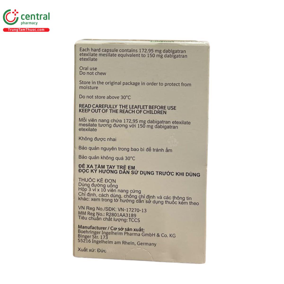 pradaxa 150mg 3 V8618 pradaxa 150mg 3 V8618