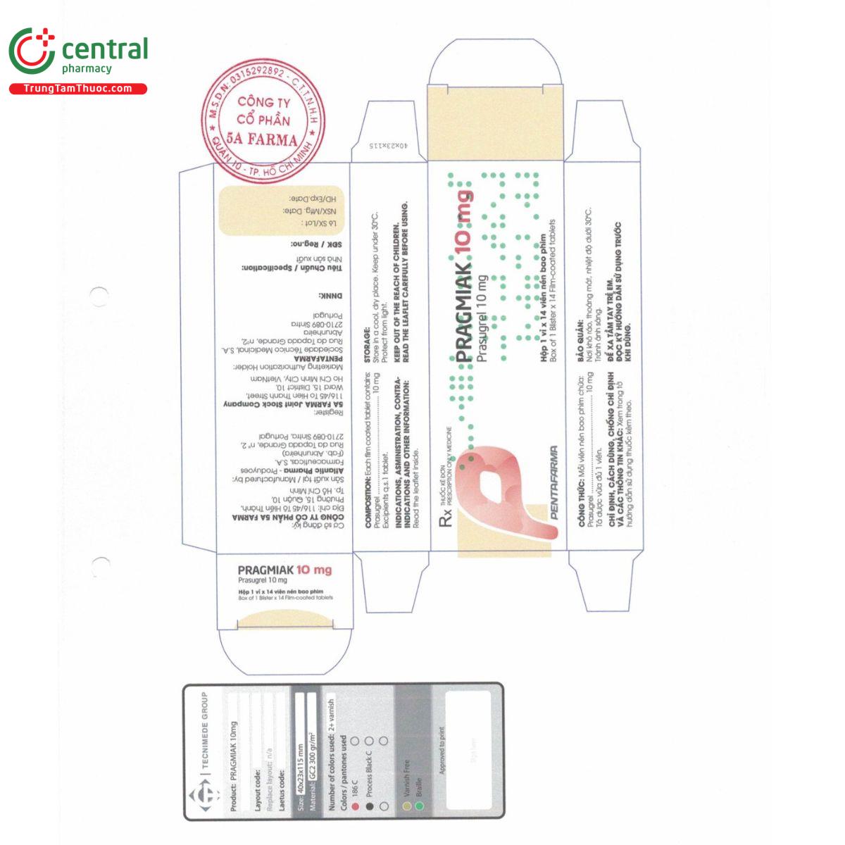 pragmiak 10mg 2 A0368
