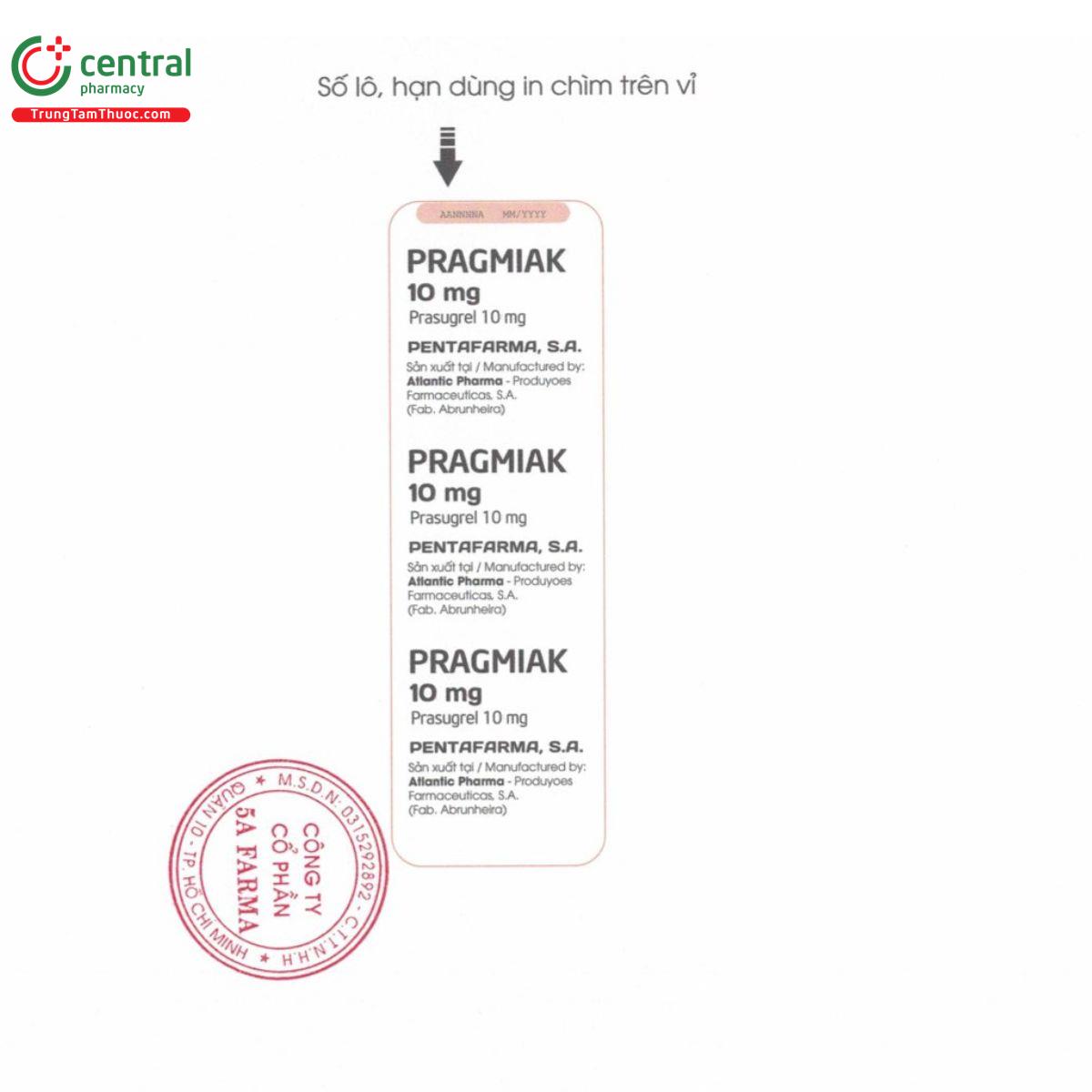 pragmiak 10mg 3 H2005