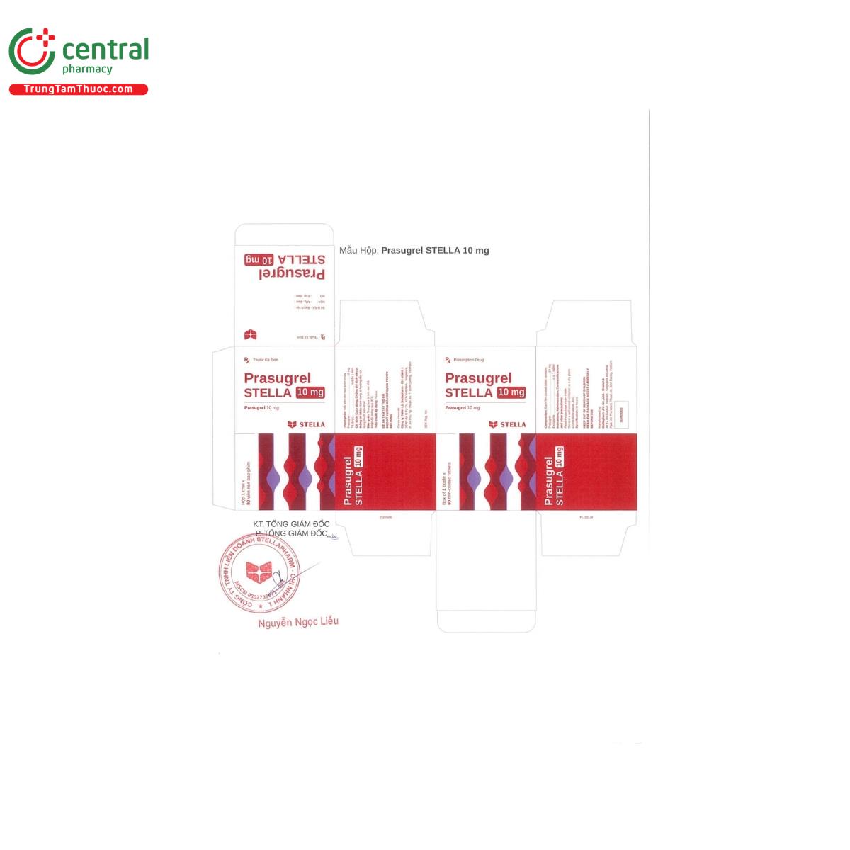 prasugrel stella 10mg 4 D1000 prasugrel stella 10mg 4 D1000