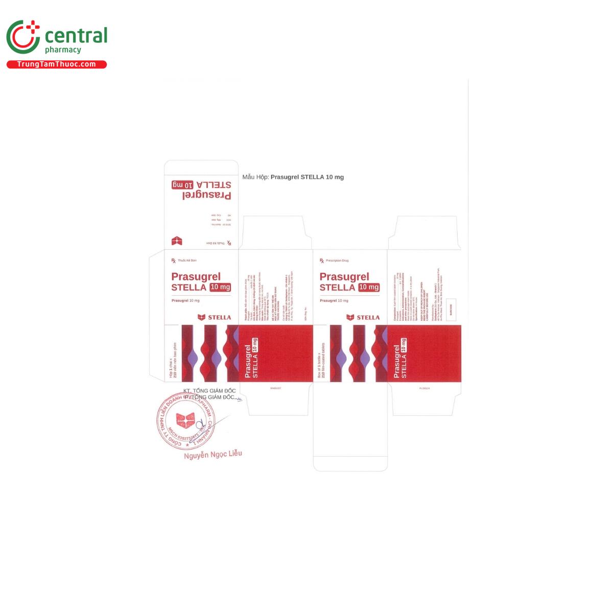 prasugrel stella 10mg 5 R7451 prasugrel stella 10mg 5 R7451