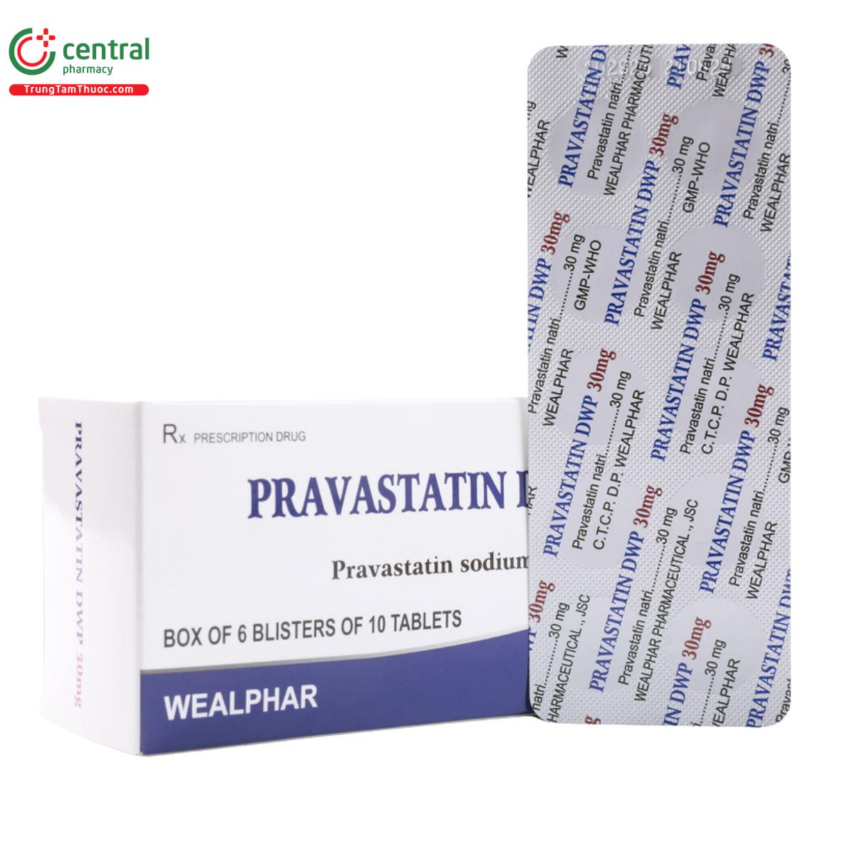 pravastatin dwp 30mg 2 I3626