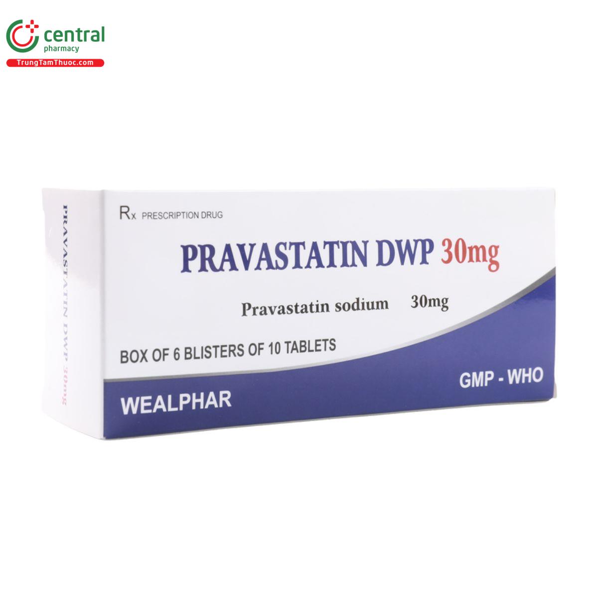 pravastatin dwp 30mg 4 Q6856