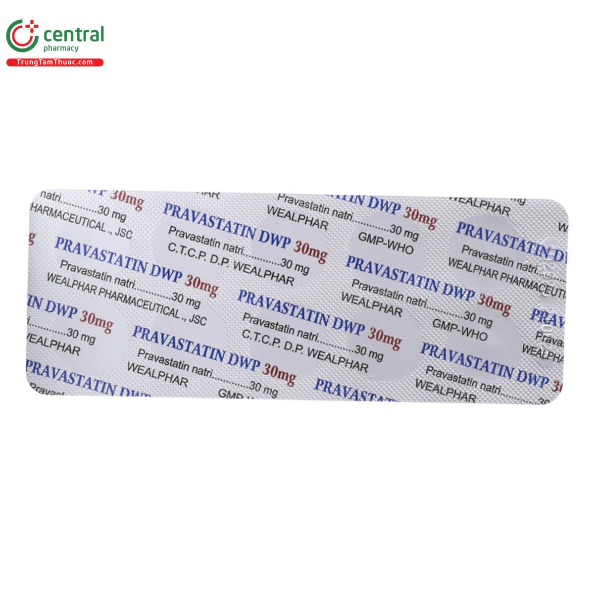 pravastatin dwp 30mg 8 I3811