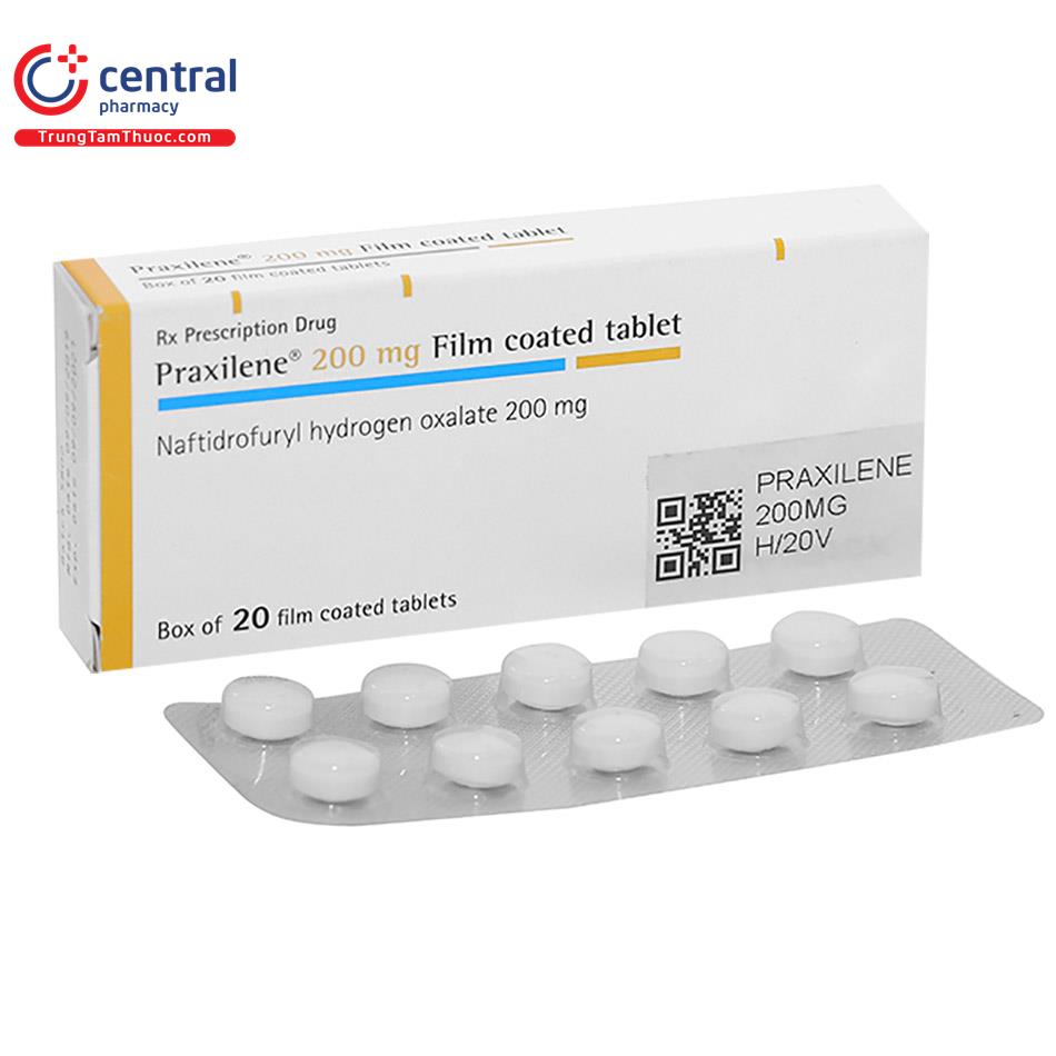 praxilene 200mg 1 V8755