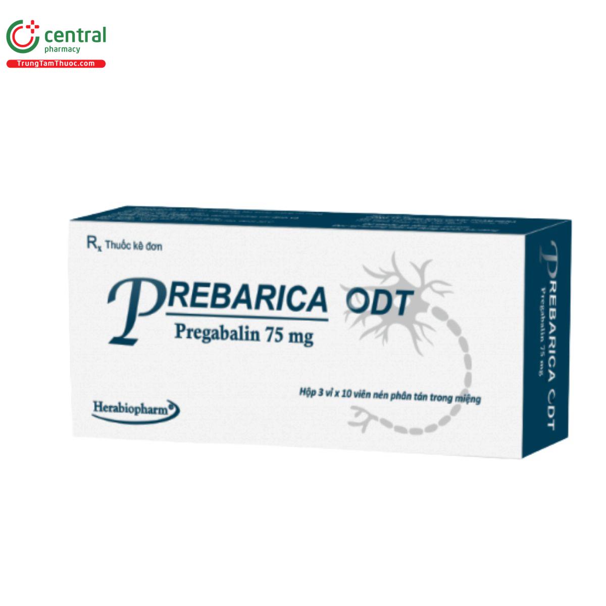 prebarica odt 75mg 2 C0004