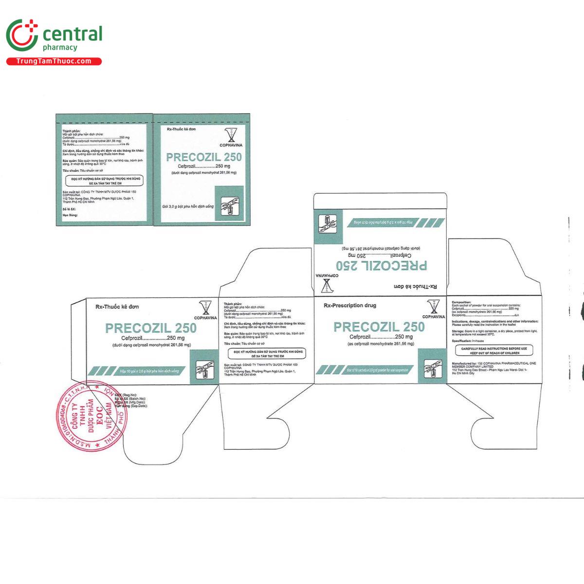 precozil 250 2 C0816