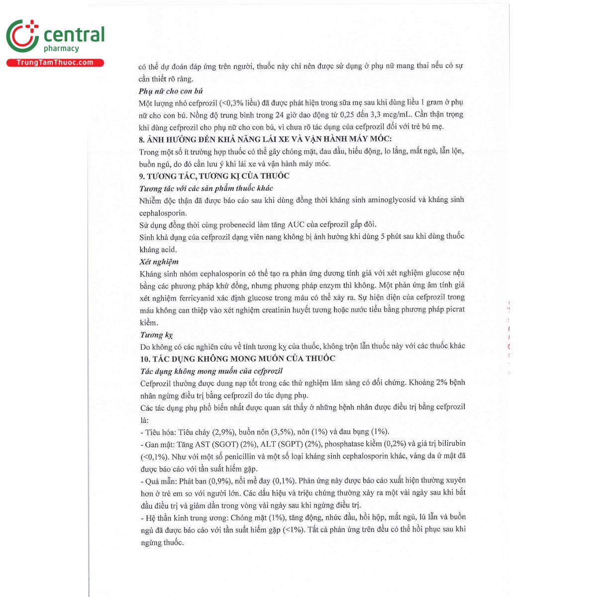 precozil 250 7 S7575