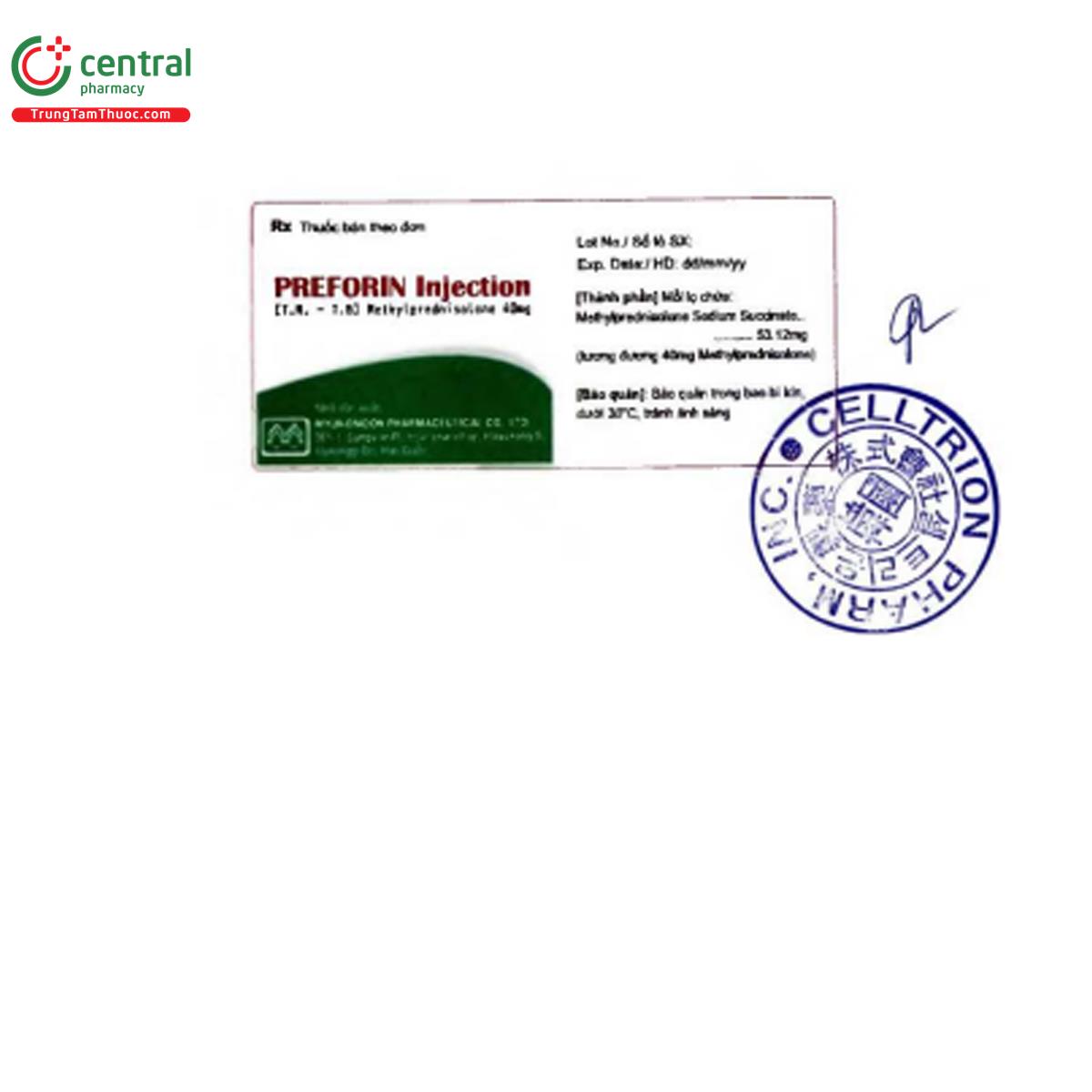 preforin injection 40mg 4 E1114 preforin injection 40mg 4 E1114