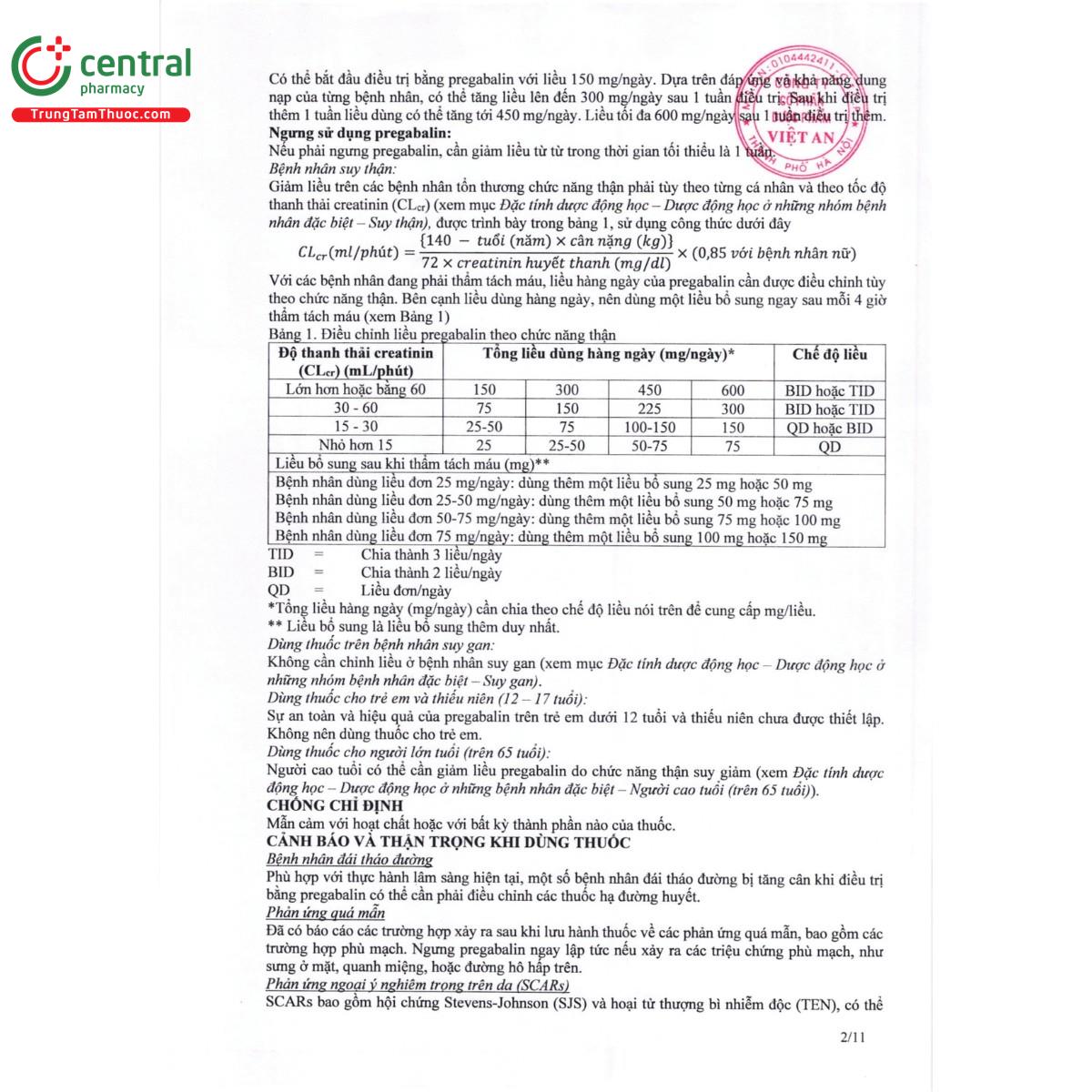 pregabakern 75mg 6 I3242