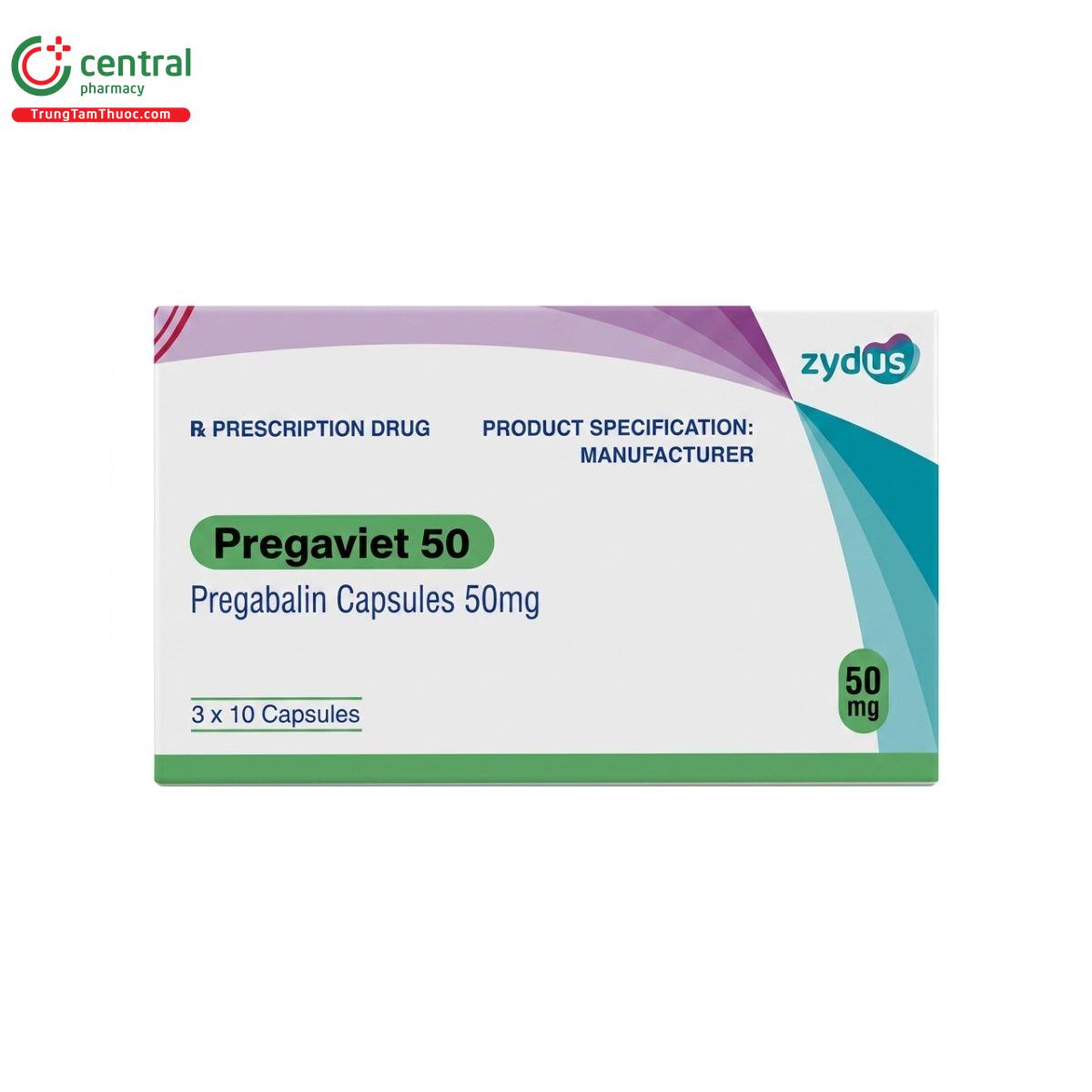 pregaviet 50mg 1 O5615