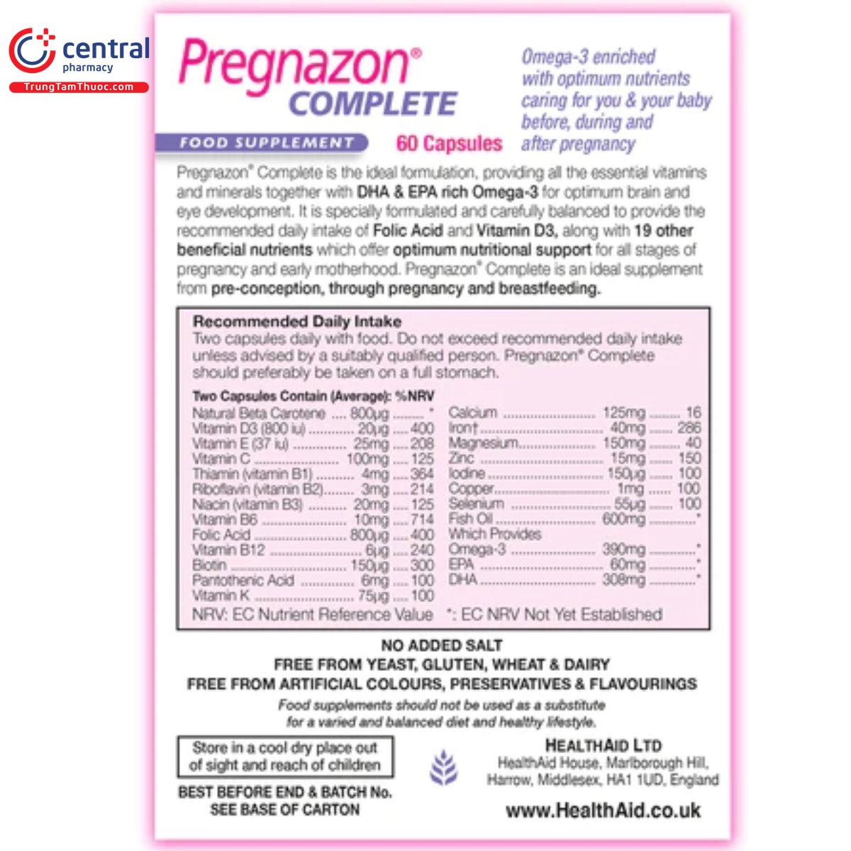 pregnazon complete 14 S7150