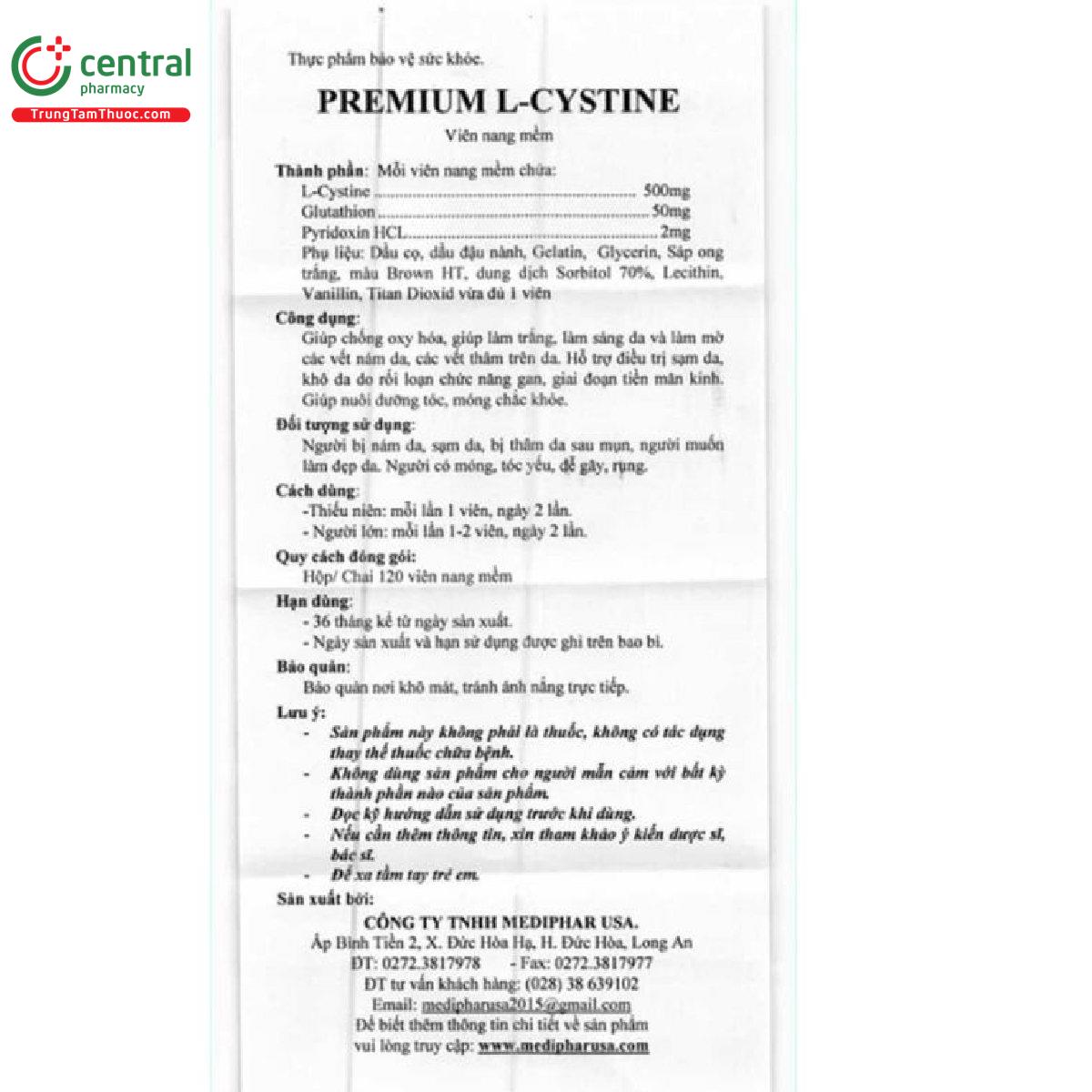 premium l cystine 10 F2350